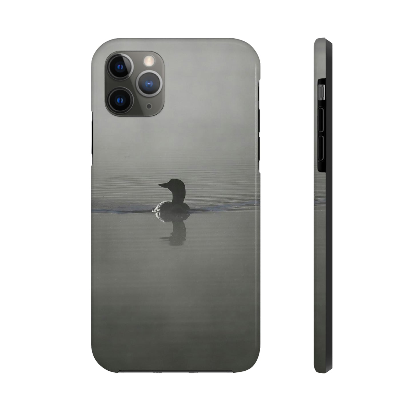 Impact Resistant Phone Case - Loon in the Mist