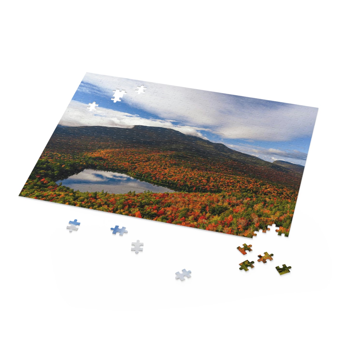 Puzzle - Heart Lake, Autumn