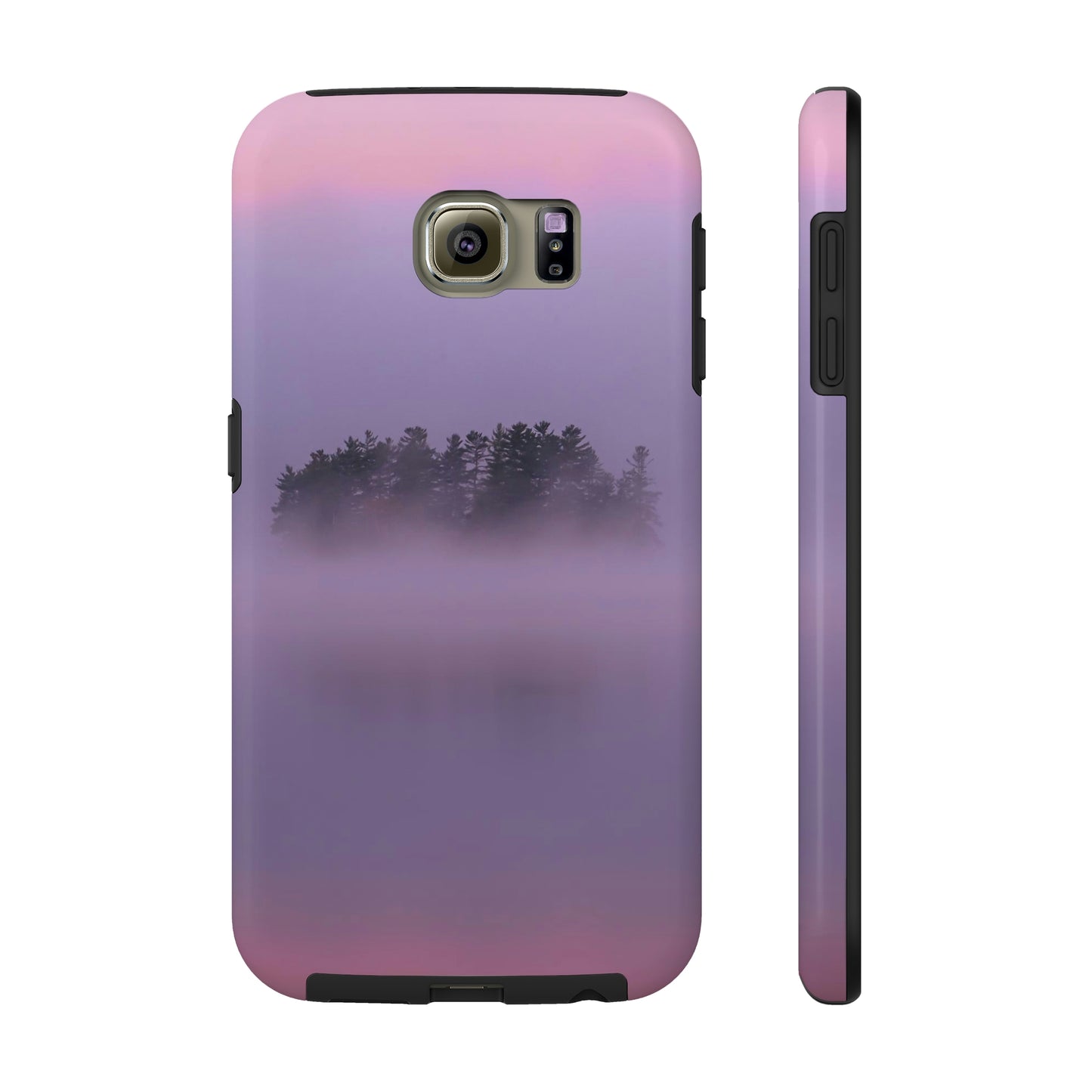 Impact Resistant Phone Case - Crisp Autumn Sunrise, Tupper Lake