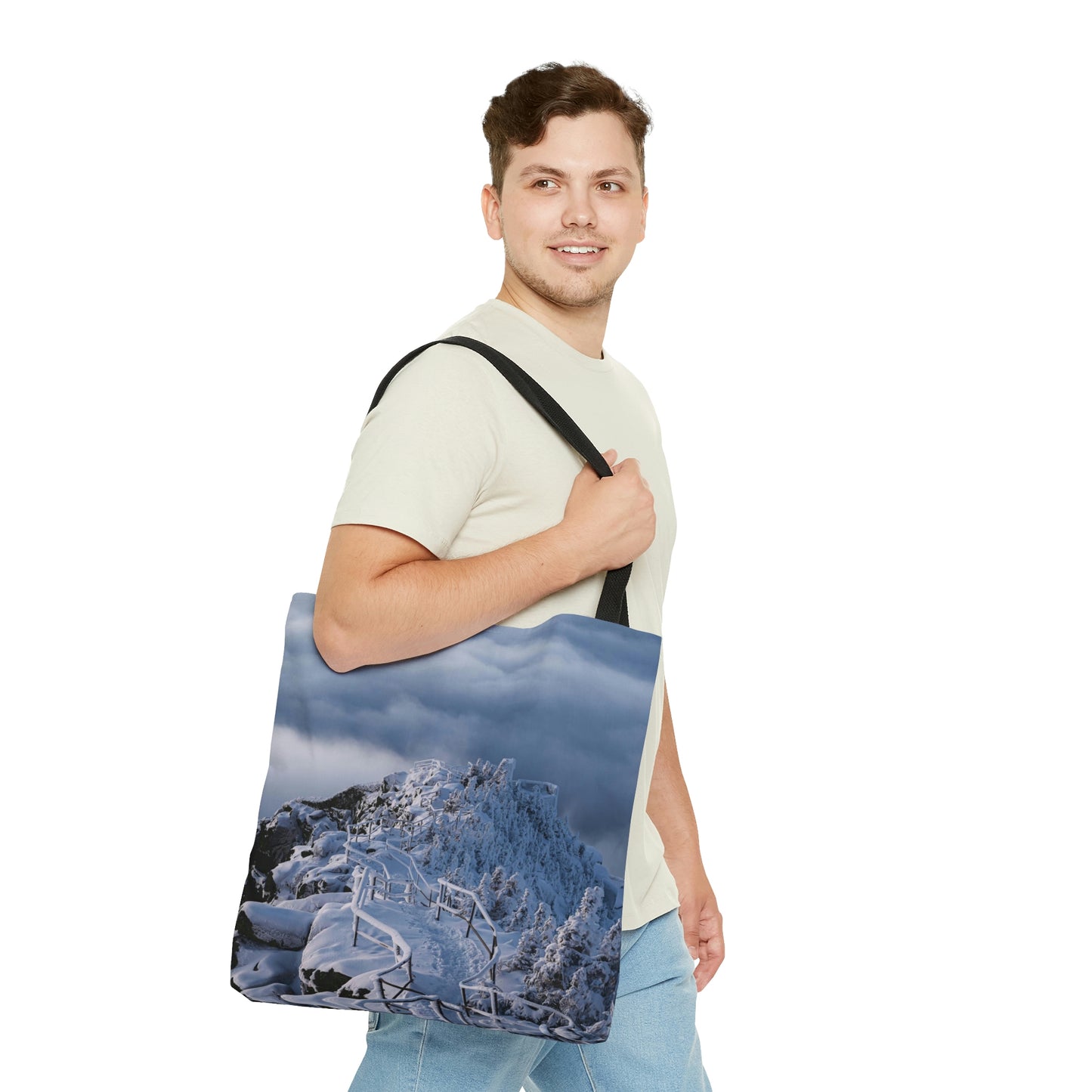 Tote Bag - Whiteface Castle in the Clouds