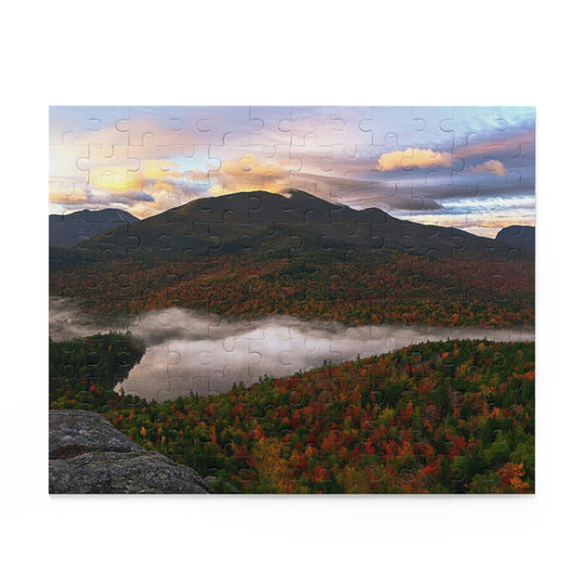 Puzzle - Autumn Sunrise over Heart Lake