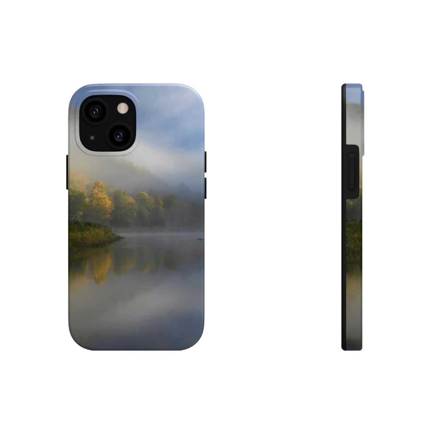 Impact Resistant Phone Case - Ausable River Autumn