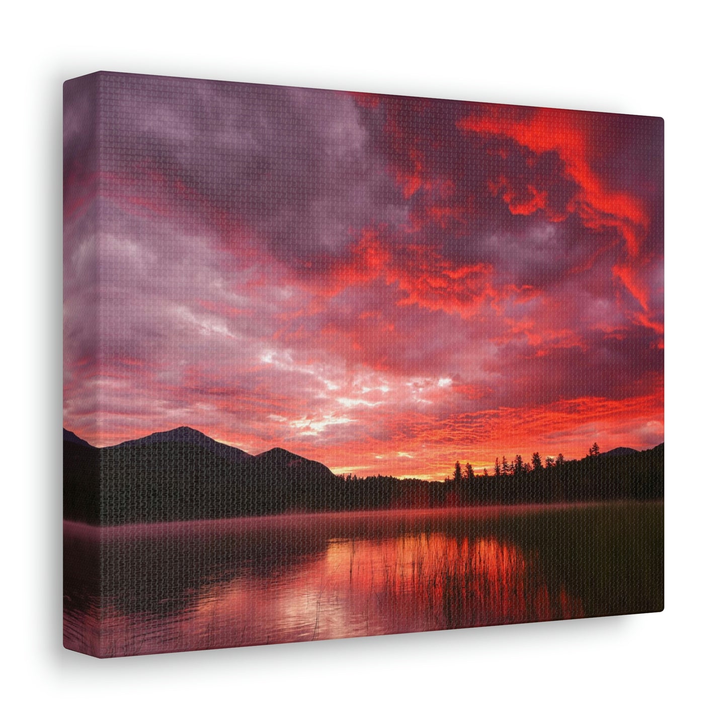 Canvas Wrap - Fire in The Sky