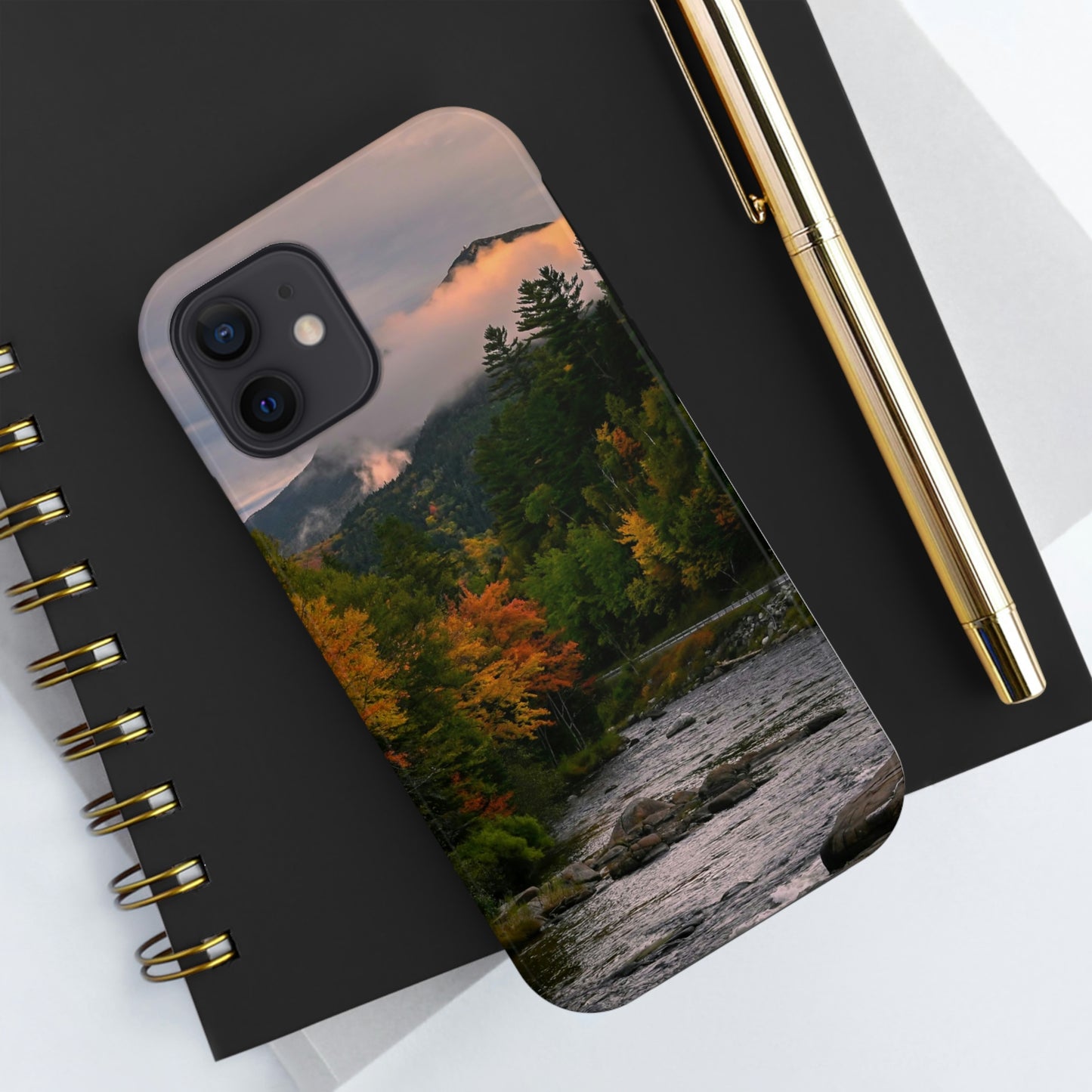 Impact Resistant Phone Case - Ausable Autumn Morning