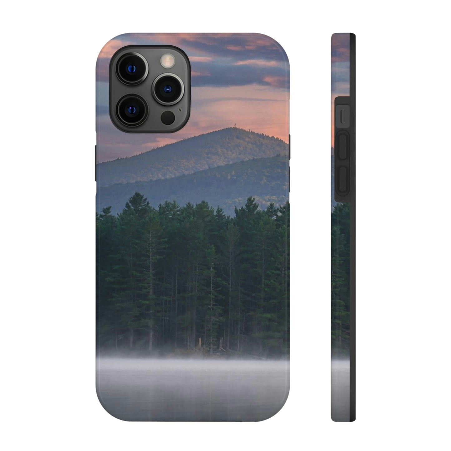 Impact Resistant Phone Case - Loon Lake Mountain