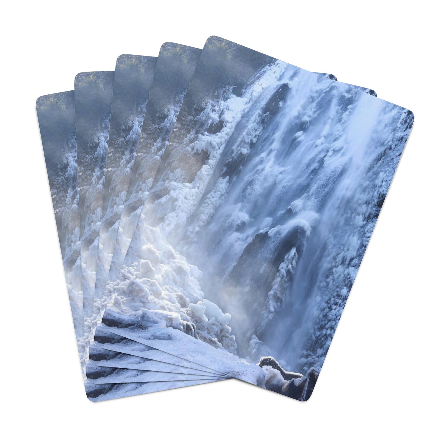 Playing Cards - Frozen Rainbow Falls