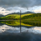 Adirondack Backcountry Reflections on a remote pond