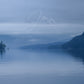 print of a Foggy Morning on Lake Placid