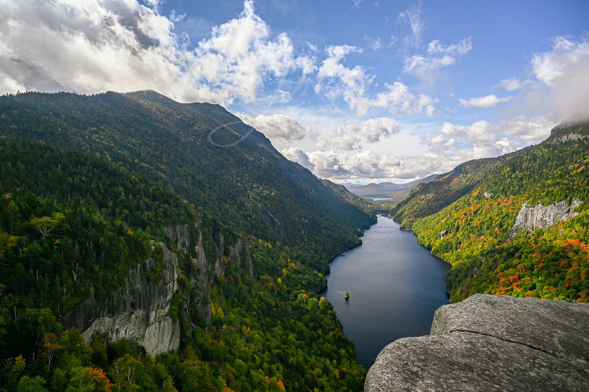 Autumn at Indian Head, Adirondack Mountains 