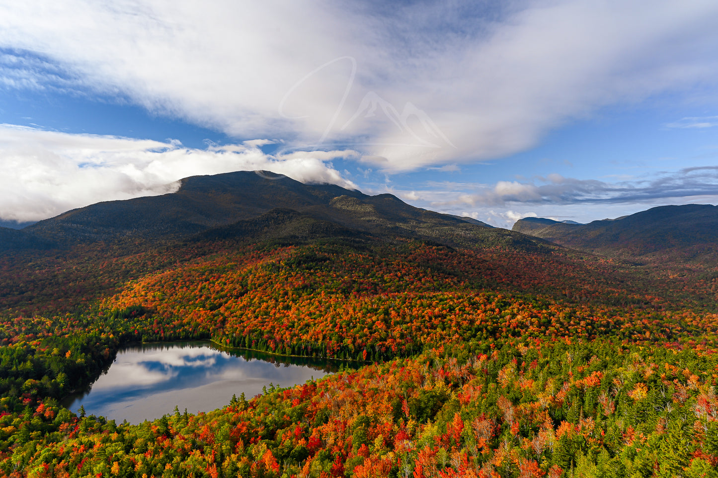 Autumn Colors from mount Jo Adirondack Mountains 