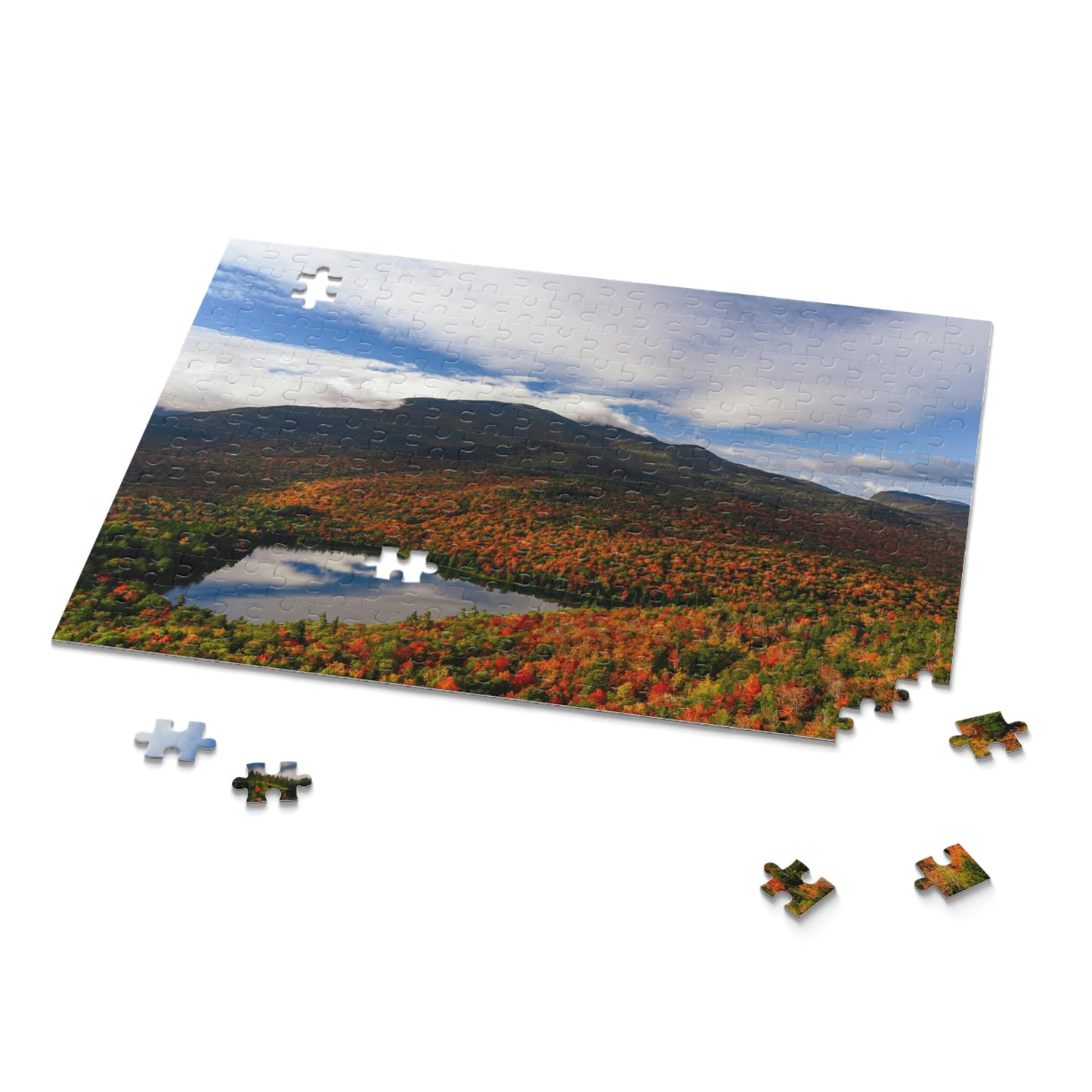 Puzzle - Heart Lake, Autumn