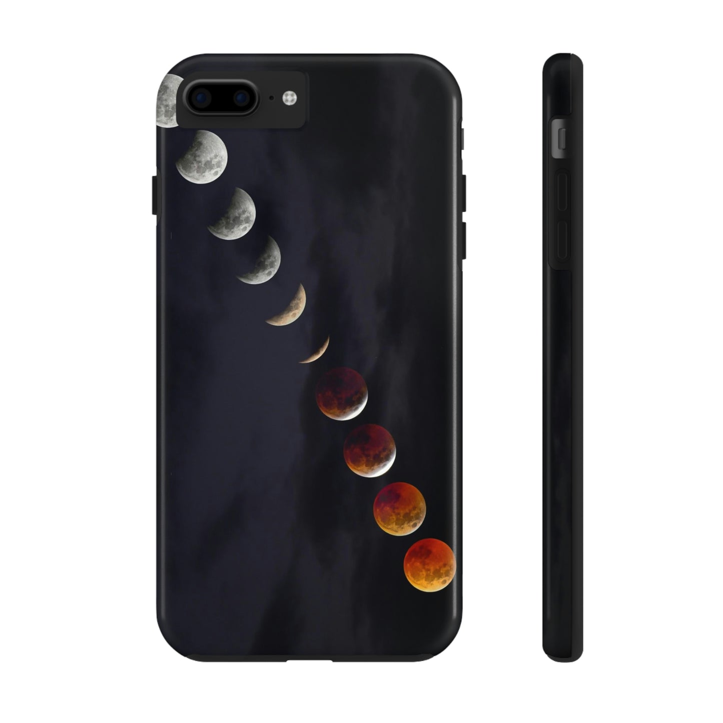 Impact Resistant Phone Case - Lunar Eclipse Timelapse