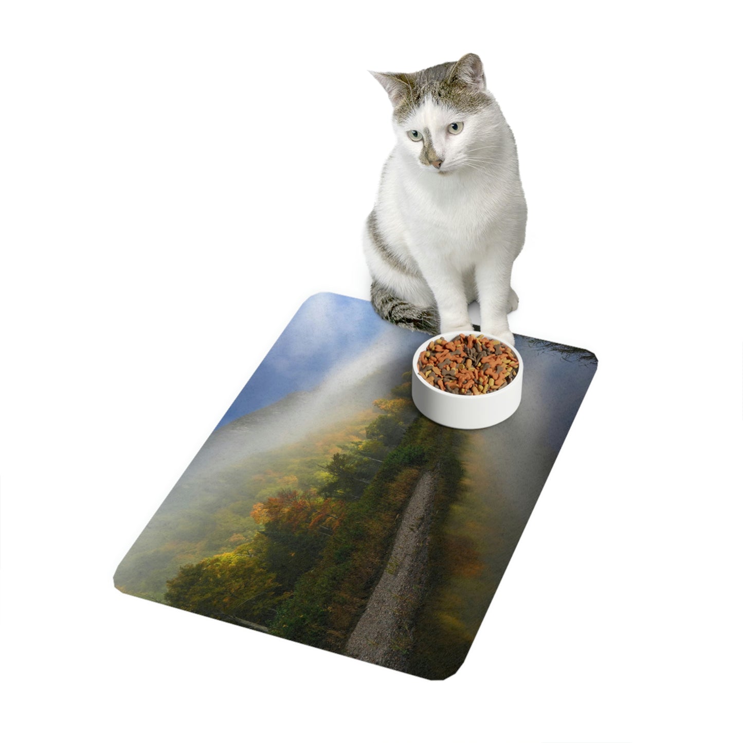 Pet Food Mat - Ausable River