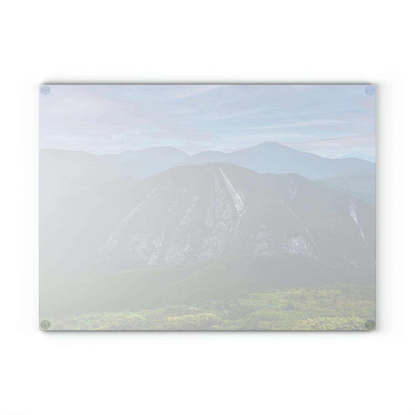 Glass Cutting Board - Mount Colden
