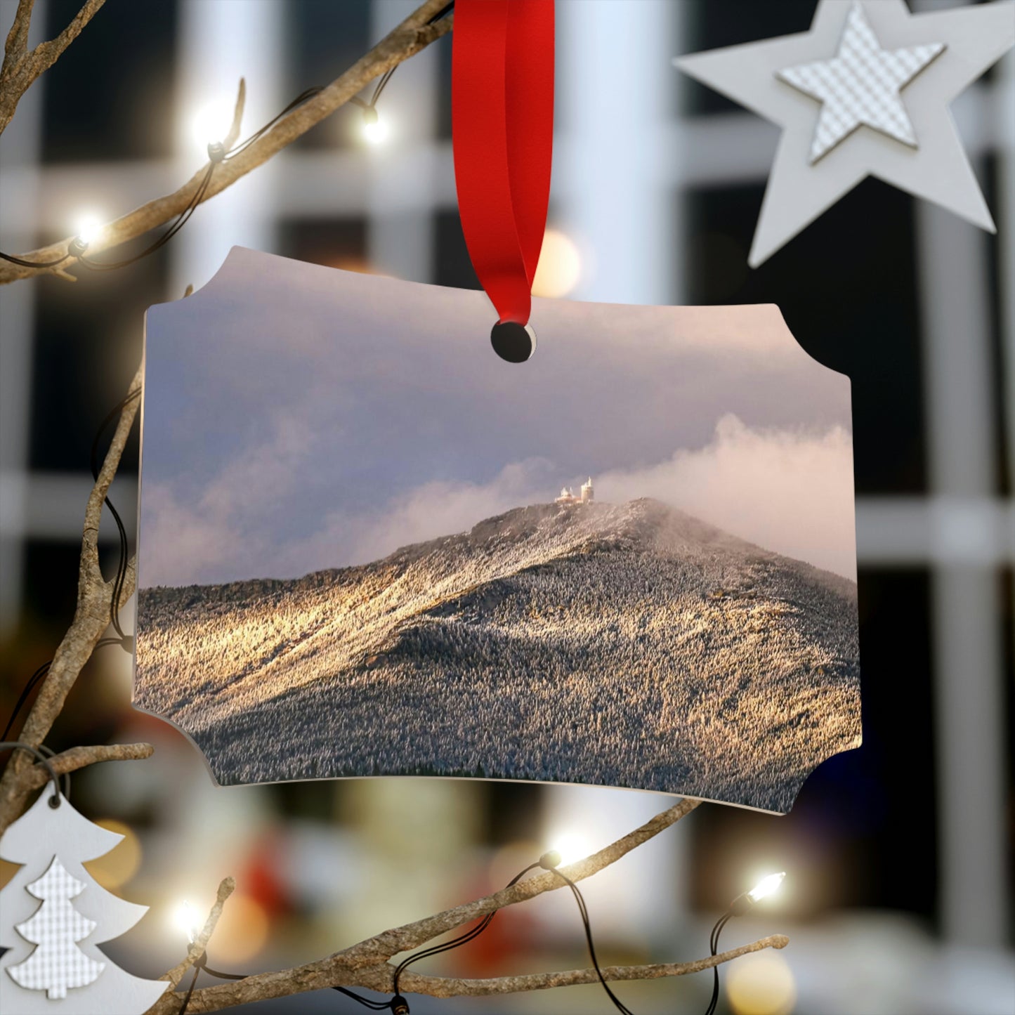 Whiteface Early Snow Ornament
