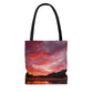 Tote Bag - Fire in the Sky, Connery Pond