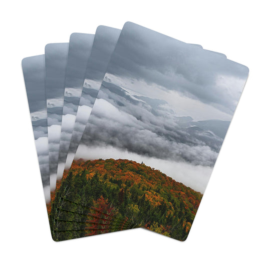 Playing Cards - Autumn Mood from Mt. Van Hoevenberg