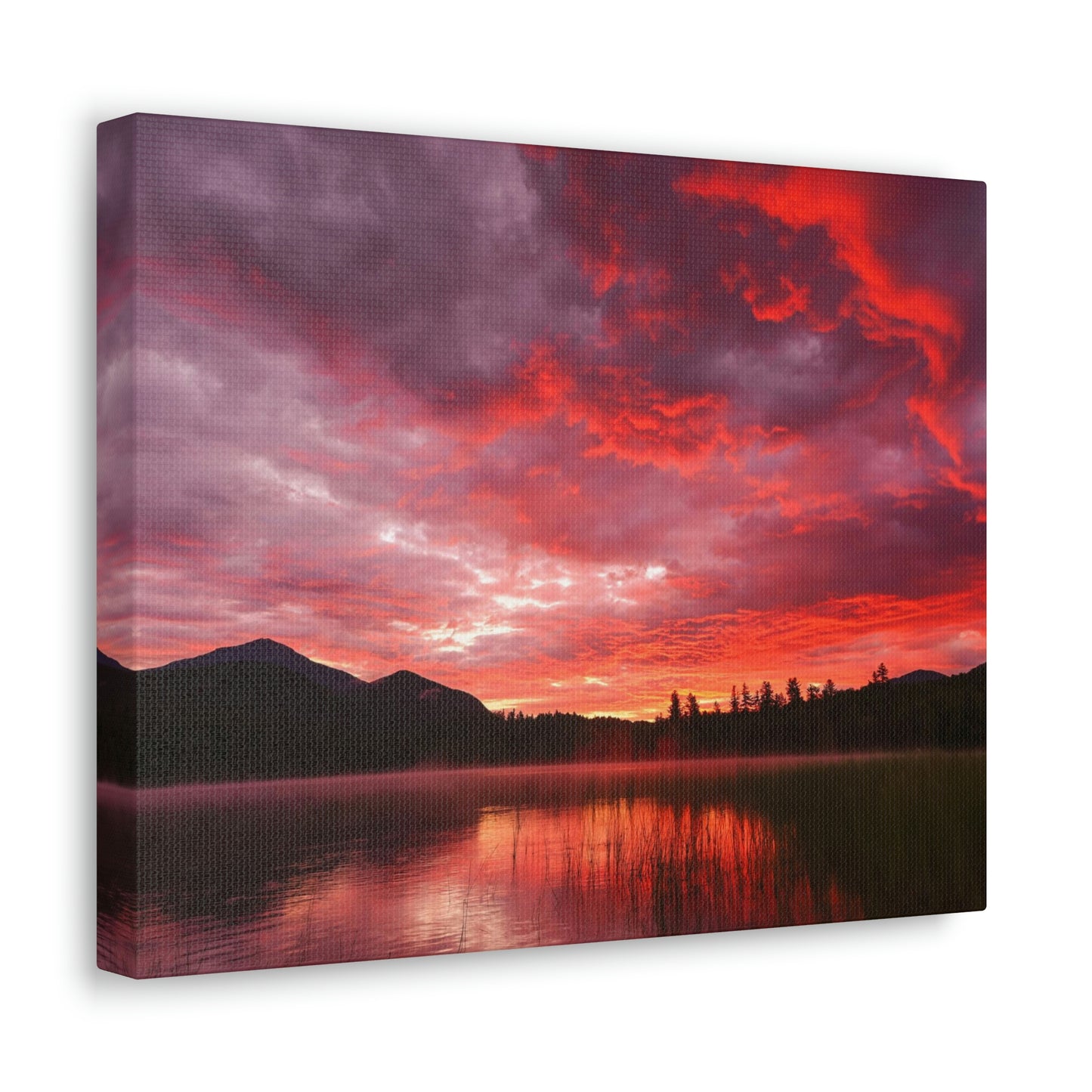 Canvas Wrap - Fire in The Sky