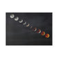 Glass Cutting Board - Lunar Eclipse Timelapse
