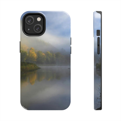 Impact Resistant Phone Case - Ausable River Autumn