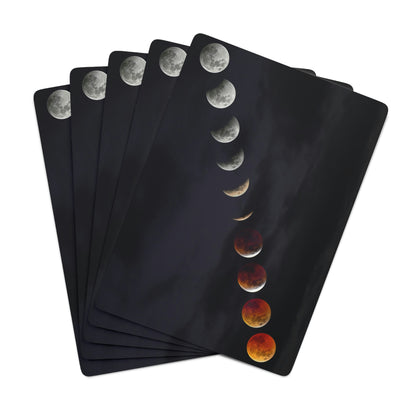 Playing Cards - Lunar Eclipse Timelapse