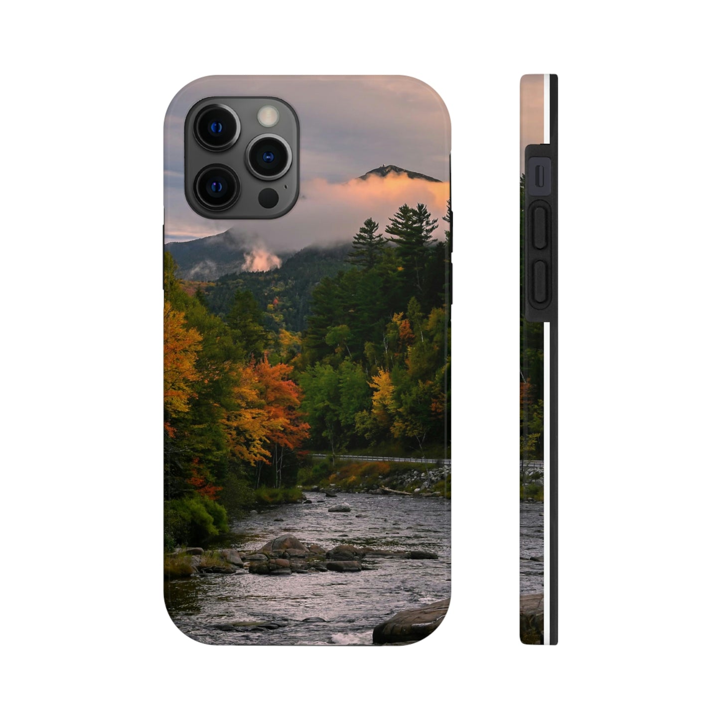 Impact Resistant Phone Case - Ausable Autumn Morning