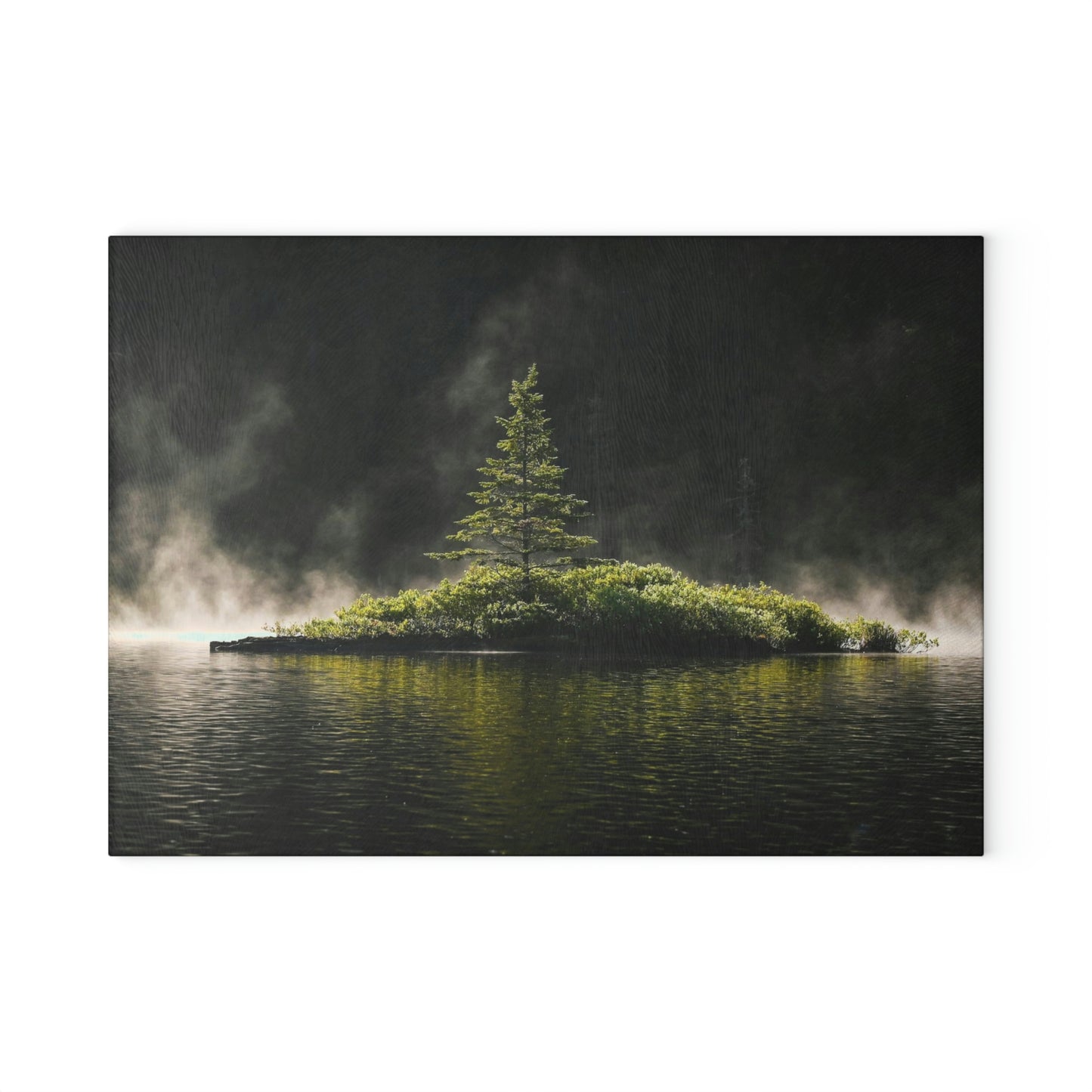 Glass Cutting Board - Misty Morning