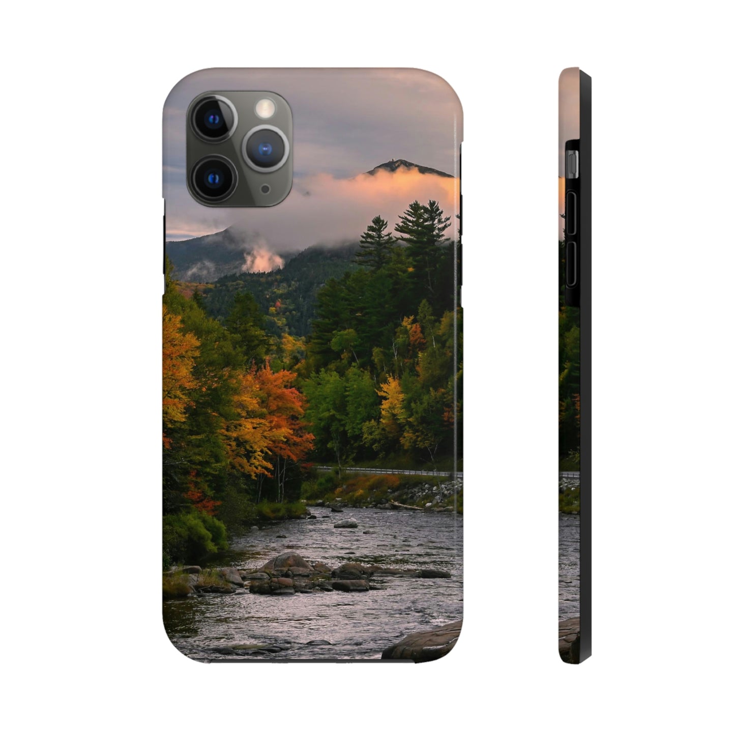 Impact Resistant Phone Case - Ausable Autumn Morning