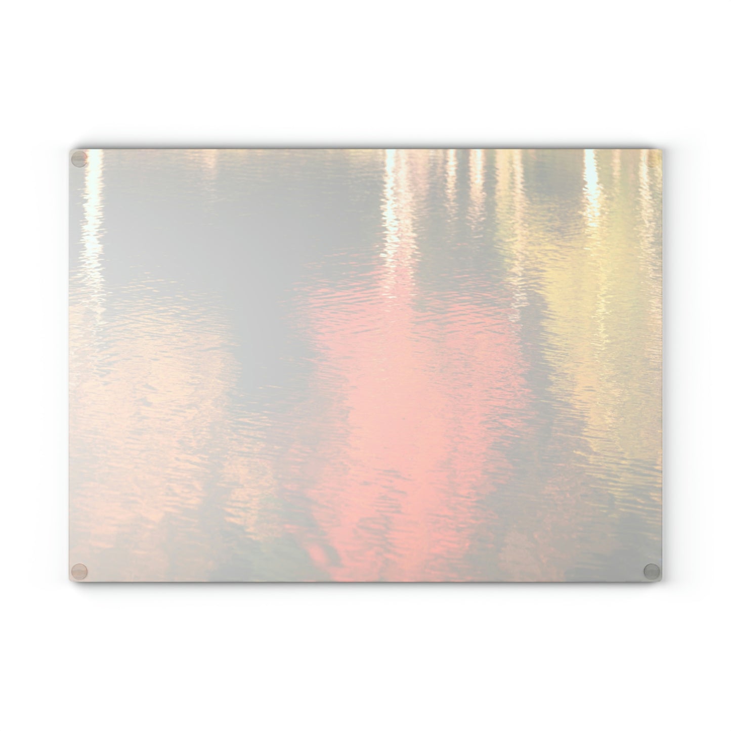 Glass Cutting Board - Reflections of Autumn